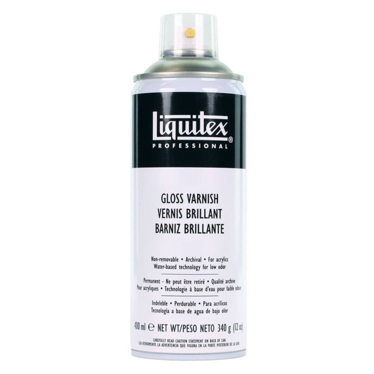 Liquitex Professional Spray Paint Varnish - Gloss Varnish, 400ml